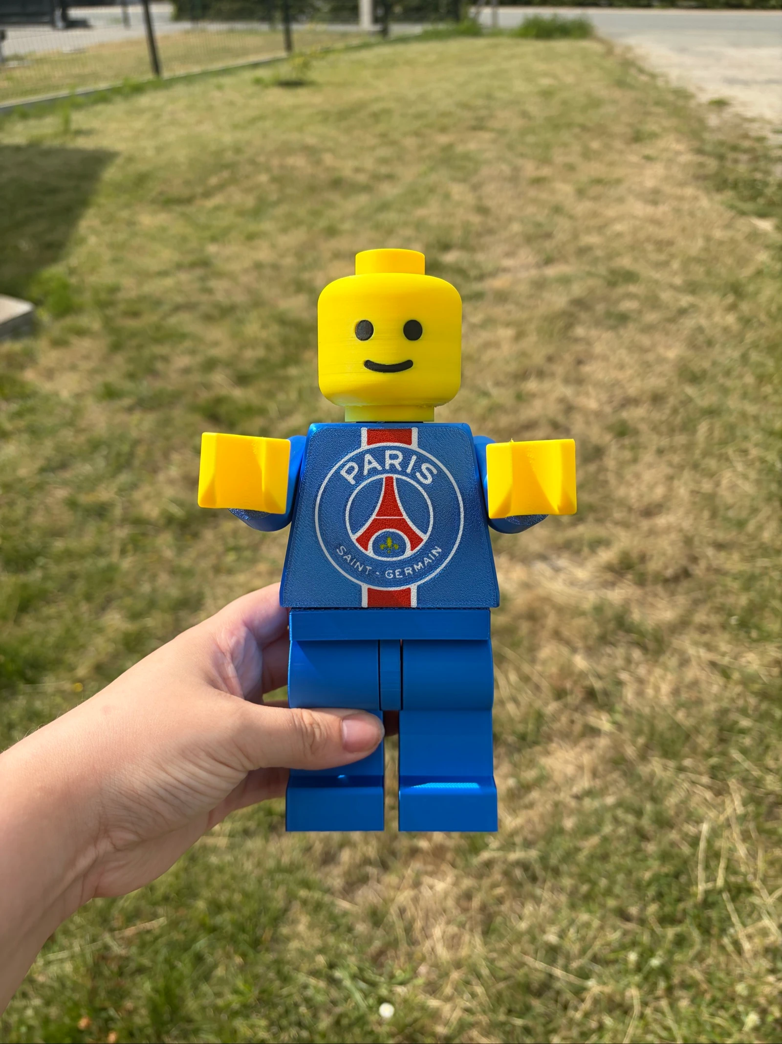 Figurine imprimée en 3D – Style bonhomme à construire – 20 cm – Neuve